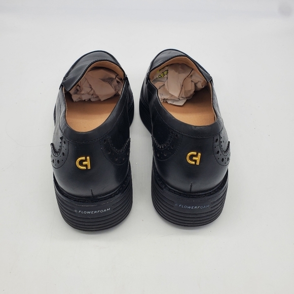Cole Haan Shoes Women 9B ØriginalGrand Platform Venetian Loafer Black - Picture 11 of 12